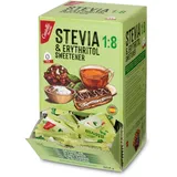 Stevia + Erythrit 1:8 Süßstoff | 504 Beutel mit 1 g | 100% Natürlicher Zuckerersatz - 0 Kalorien - 0 Glykämischer Index - Keto und Paleo - 0 Kohlenhydrate - Kein GVO - Castello since 1907-504 g