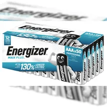 Energizer Max Plus AAA LR03 Alkaline 1.5 V 50 Stück