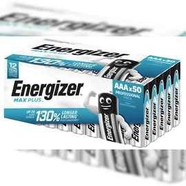 Energizer Max Plus AAA LR03 Alkaline 1.5 V 50 Stück