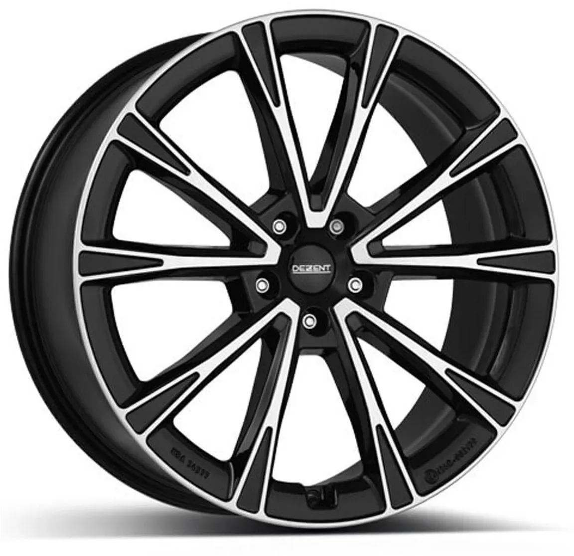 DEZENT DEZENT AR DARK black/polished 8.0Jx19 5x108 ET48