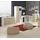 Akord Furniture Factory IP0PBIUCRA009, Gerade, Rechteckige Form, Matt, Eichenfarben, 3 Schubladen 500 mm - Dunkelbraun