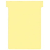Nobo T-Karten, Größe 3 / 92 mm 170 g/qm, gelb