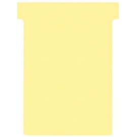 Nobo T-Karten, Größe 3 / 92 mm 170 g/qm, gelb