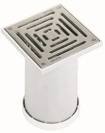 DALLMER Terrassen-Aufsatz GES 15, Rost massiv, verschraubt, 200 x 200 mm 500328