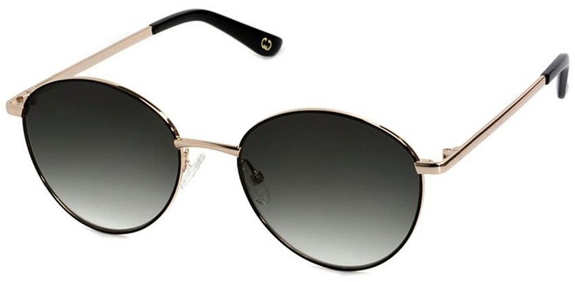 GERRY WEBER Sonnenbrille Elegante Damenbrille, Vollrand, Pantoform, Edelstahl schwarz