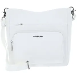 Mandarina Duck Mellow Leather Umhängetasche White