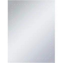 vidaXL Badezimmer-Wandspiegel mit LEDs 60x80 cm