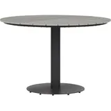 VCM ebuy24 Gartentisch Ø110 cm Grau
