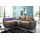 Collection AB "Relax L-Form, B: 223 cm", braun (dunkelbraun, cappucino), B:223cm H:84cm T:91cm, Zierkissen: 100%Polyester;Struktur (100% Polyester);Microfaser PRIMABELLE (100% Polyester);Kunstleder SOFTLUX / Struktur (80% Polyester, 20% Acryl);Microfaser