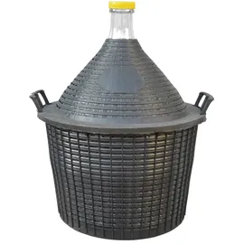 Vina Glasballon im Schutzkorb