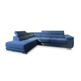 masseno Ecksofa APIRO L-S blau ¦ Maße (cm): B: 277 H: 90