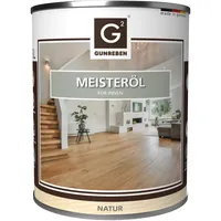 Gunreben G2 Meisteröl Natur - 0,75L - hochwertiges Holzöl