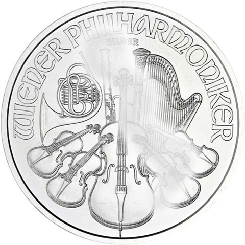 1 unze silber wiener philharmoniker