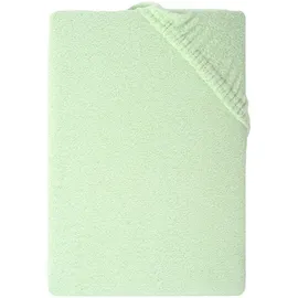 Carpe Sonno Spannbettlaken Baumwolle-Polyester 200 x 200 cm Grün