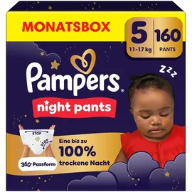 Pampers Baby-Dry Night Pants Gr. 5 (12-17 kg) 160 St.