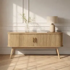 CaliCosy ERNEST TV-Lowboard 119 cm Beige Holz