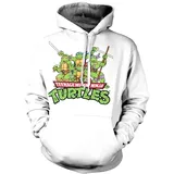Teenage Mutant Ninja Turtles Hoodie Weiß XXL