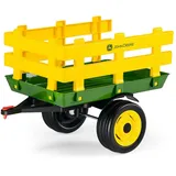 Peg Perego PEG John Deere Stake-Side Trailer gelb (10 kg)