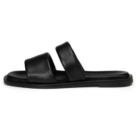 Marc O'Polo Sandale MARC O'POLO "aus softem Ziegenleder", Damen, Gr. 40, schwarz, Obermaterial: 100% Leder, unifarben, Schuhe Sandale