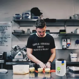 plasteo Frischhaltedose eckig transparent 4,5 l 6-teiliges Set