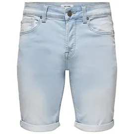 ONLY & SONS Jeansshorts in Hellblau - S