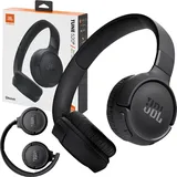 JBL Tune 525BT Kopfhörer mit reinem Bass-Sound Schwarz - Schwarz