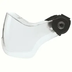 UVEX Arbeitsschutz 9916200, Visier, Schwarz, Kunststoff, Polycarbonat (PC)