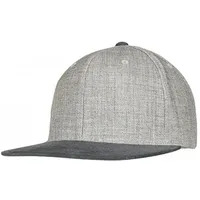 Flexfit Melange Velour Snapback Cap grau ONE SIZE