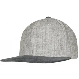Flexfit Melange Velour Snapback Cap grau ONE SIZE