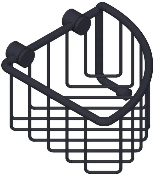 Giese Uniset schwarz matt, 30018-14 30018-14