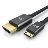 Primewire HDMI-Kabel 8K Mini HDMI/HDMI 2 m Grau