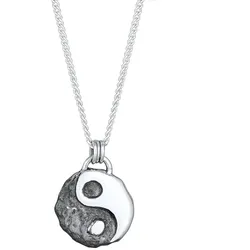 KUZZOI Yin Yang Harmonie Freundschaft 925 Silber Ketten   Herren