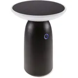 ChiliTec Foco Mesa LED Solar 22,5cm 3000K 1000lm schwarz