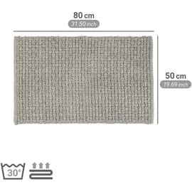 Wenko Ecoli Grau 50 x 80 cm