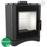 Kaminofen kratki Koza VEGA schwarz 5 kW Werkstattofen Ofen modern schlicht
