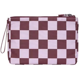 Lässig Wickeltasche Casual Changing Organizer Deep Red / Lavender