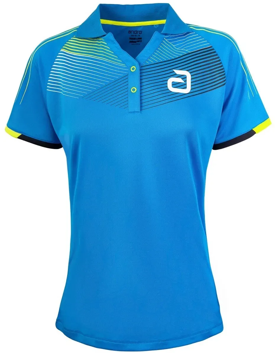 andro Shirt Avos Women blau/gelb 42 L - 42/L