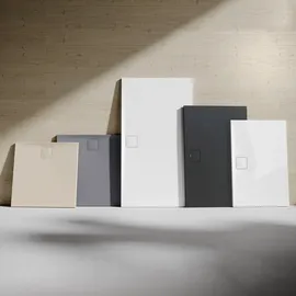 Hüppe EasyFlat Rechteck-Duschwanne, EF0118055, EF0118