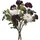 2474U Kunstblumenstrauß lila weiß, Künstliches Blumen-Bouquet 60 cm Renate - Blau/Lila/Weiß/Grün