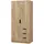 [en.casa] Kleiderschrank Eiselfing 80 x 176 x 52 cm Beige