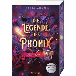 RAVENSBURGER 40228 Liebesroman Die Legende des Phönix, Band 1: Dunkelaura