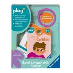 Ravensburger play+ Spiel & Mach mit! Karten: Entdecke die Gefühle