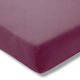 90 x 190 - 100 x 200 cm aubergine