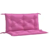 vidaXL Bankauflage 100 x 50 x 7 cm rosa 2 St.