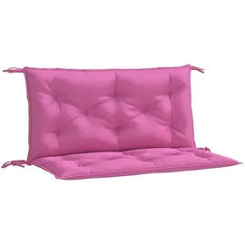 vidaXL Bankauflage 100 x 50 x 7 cm rosa 2 St.