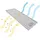 Allspares Metallfilter für Dunstabzugshauben 468x183x7mm