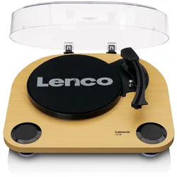 Lenco LS-40WD - Plattenspieler mit integrierten Lautsprechern - Holz