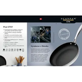ScanPan Stielkasserolle 18 cm rund