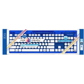 PDP PC Wireless Tastatur Rock Candy DE blau (904-005-EU-BL-D1)