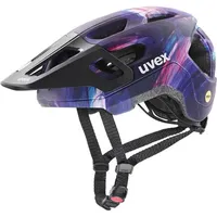 Uvex Kinder Helm react MIPS, pink altimeter matt, 52